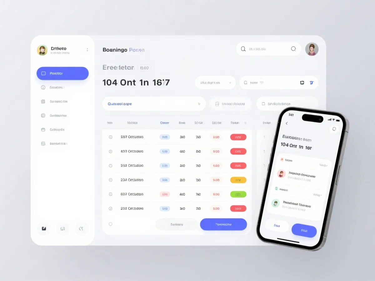 开奖查询与历史记录展示示意图